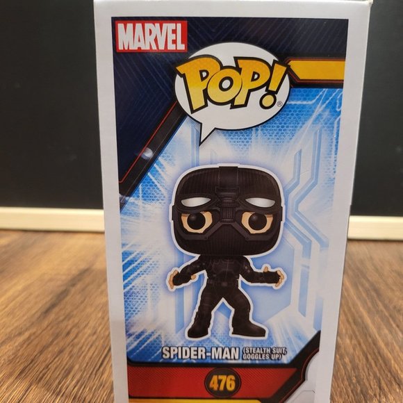 Marvel Spider-Man Far From Home Spider-Man (Stealth Suit, Goggles Up) Excl Pop - Picture 4 of 11